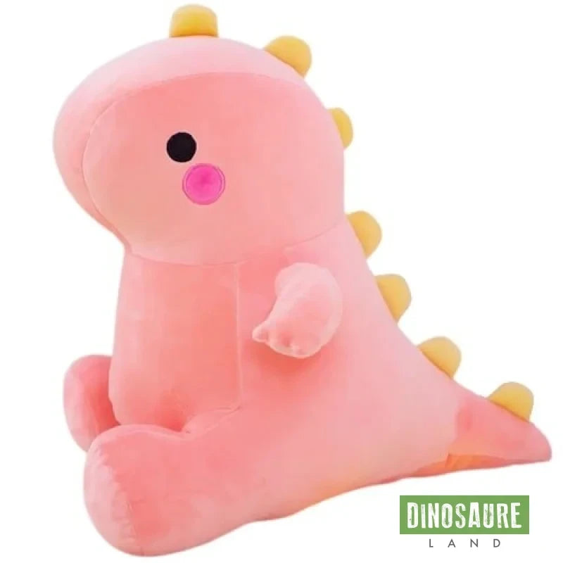 Dinosaure en Peluche Rose