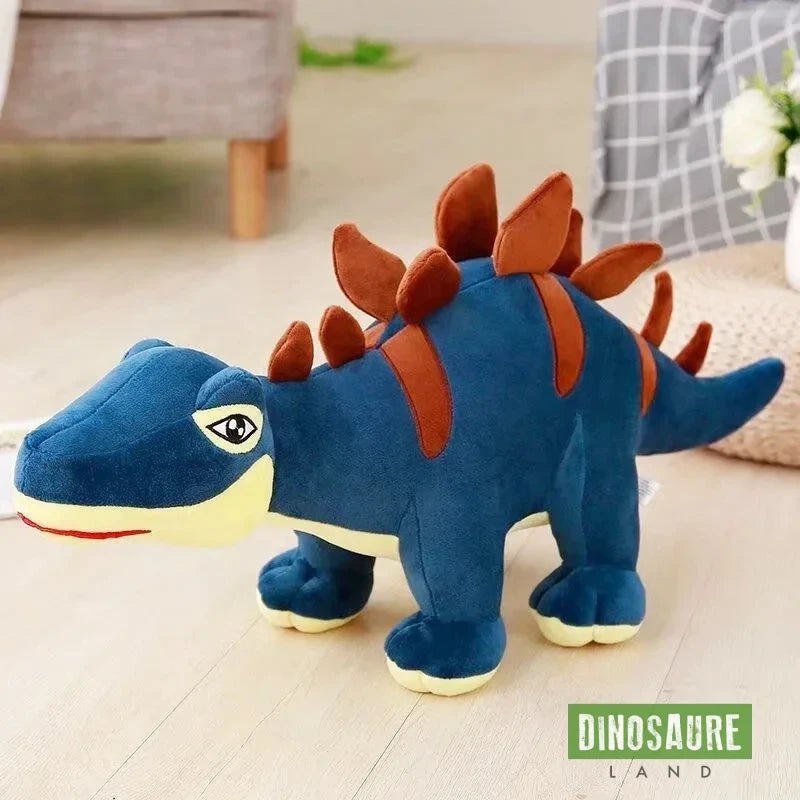 Dinosaure Jouet en Peluche Bleu