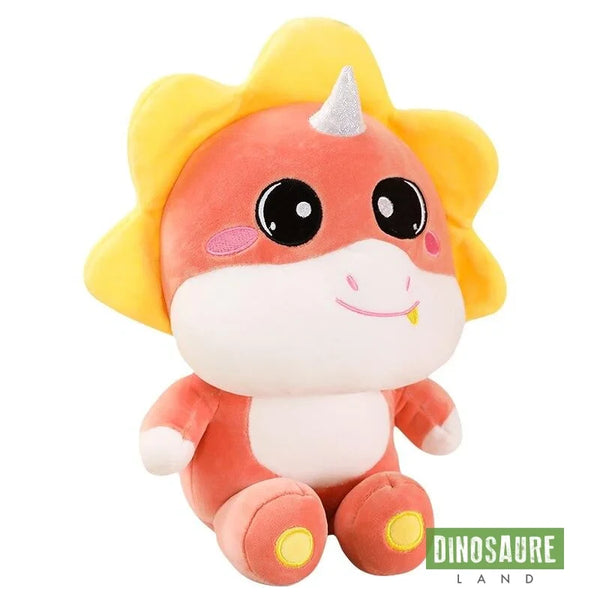 Peluche Dinosaure BB Orange