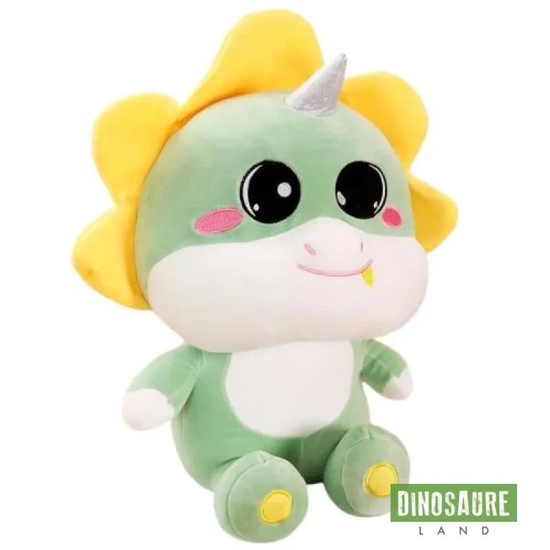 Peluche Dinosaure BB Vert