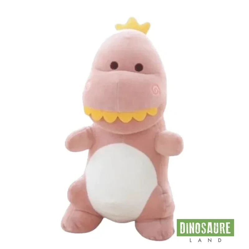 Peluche Dinosaure Rose Enfant