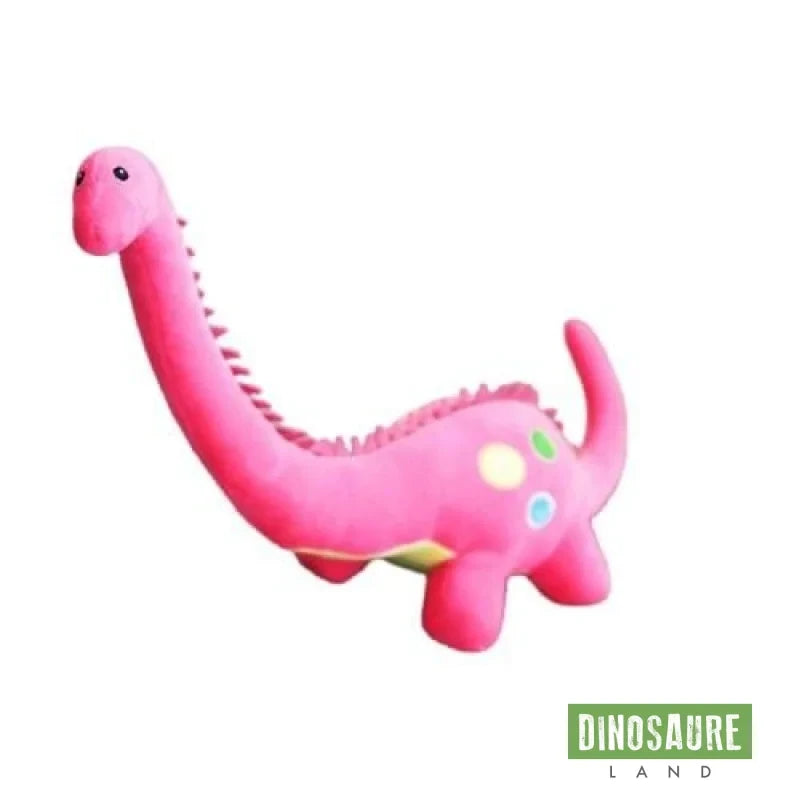 Dinosaure Géant en Peluche Rose