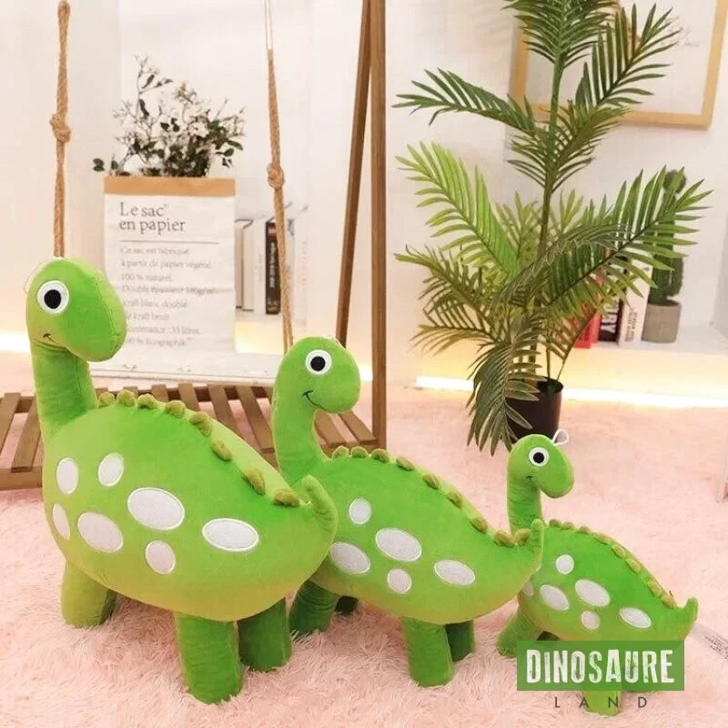 Dinosaure Peluche Verte 30-50cm