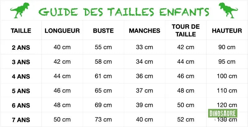 Ensemble Dinosaure Enfant
