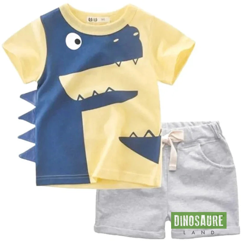 Ensemble Dinosaure Jaune | Dino Jurassic