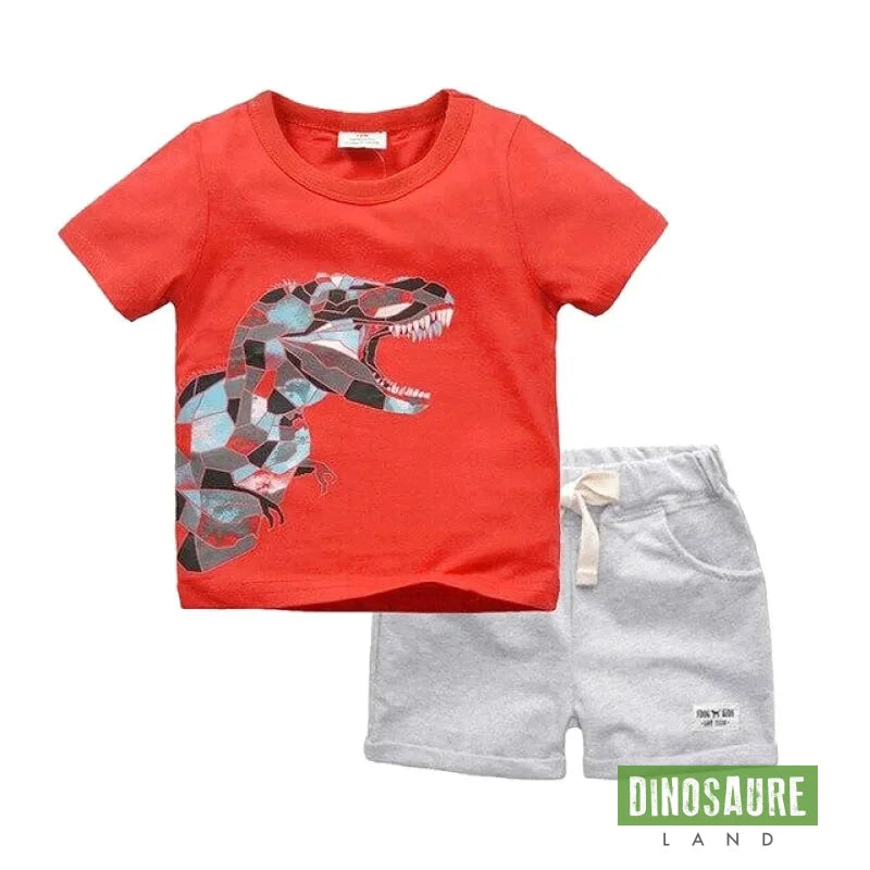 Ensemble T Rex Gris - Dino Jurassic