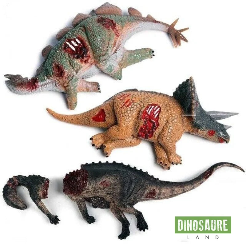 Figurine Dinosaure Tricératops dévoré