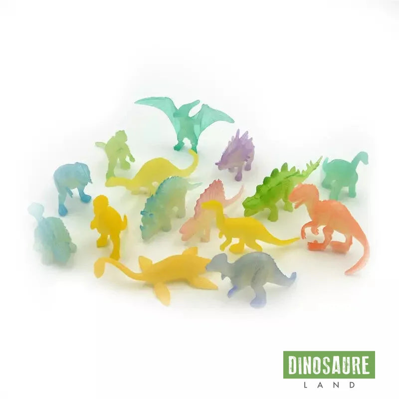 figurine fluo dinosaure