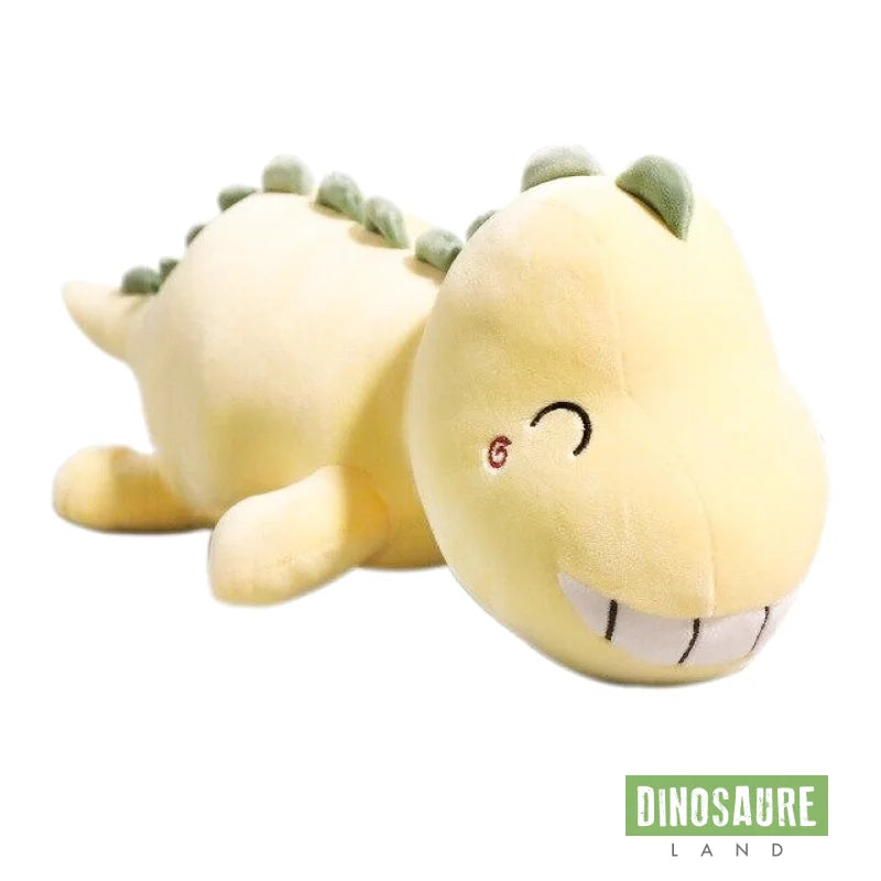 Grande Peluche Dino Jaune