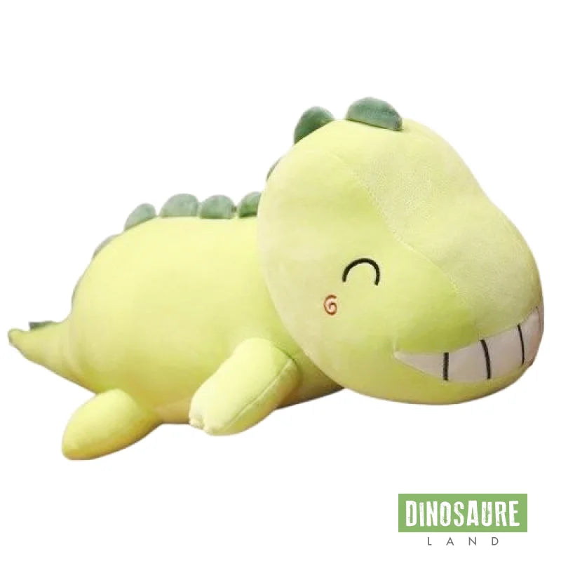 Grande Peluche Dino Vert Clair