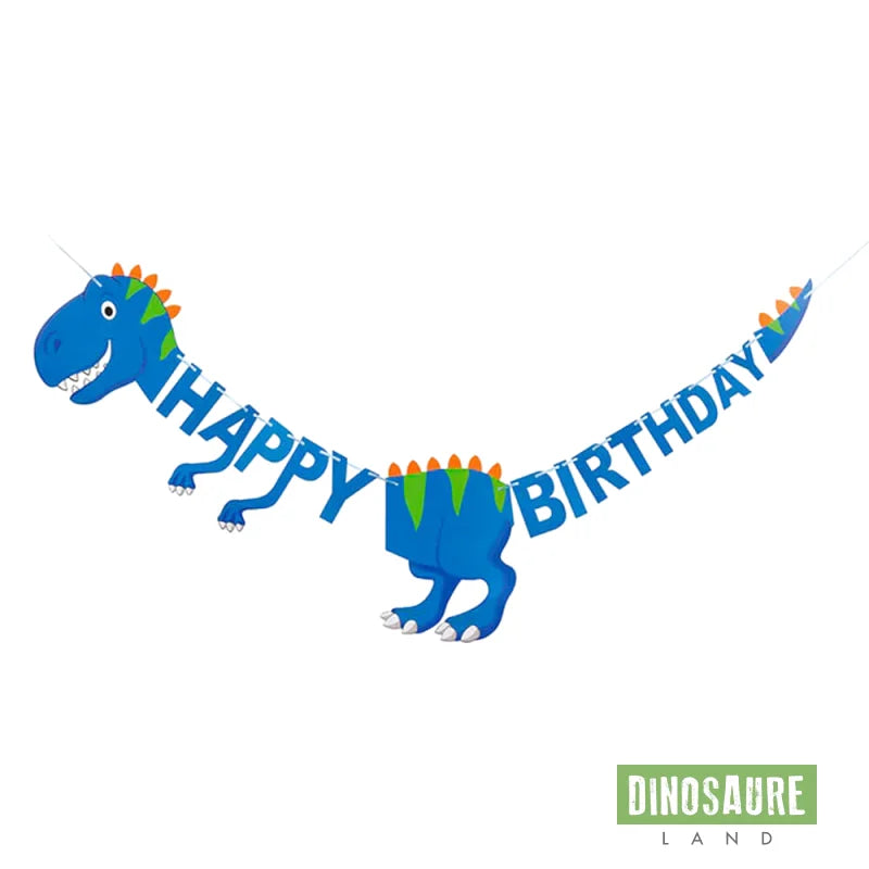 guirlande dinosaure anniversaire