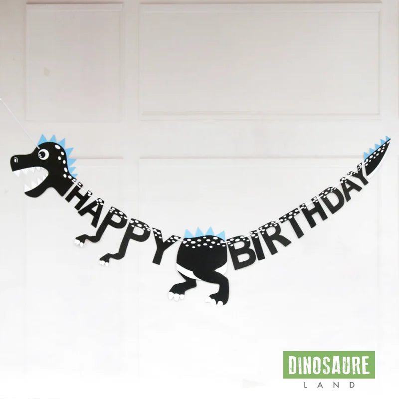 guirlande dinosaure anniversaire