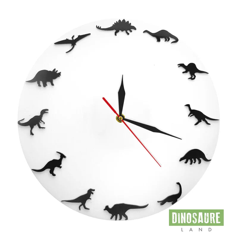 horloge dinosaure