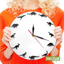 horloge dinosaure