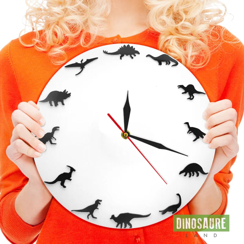 horloge dinosaure