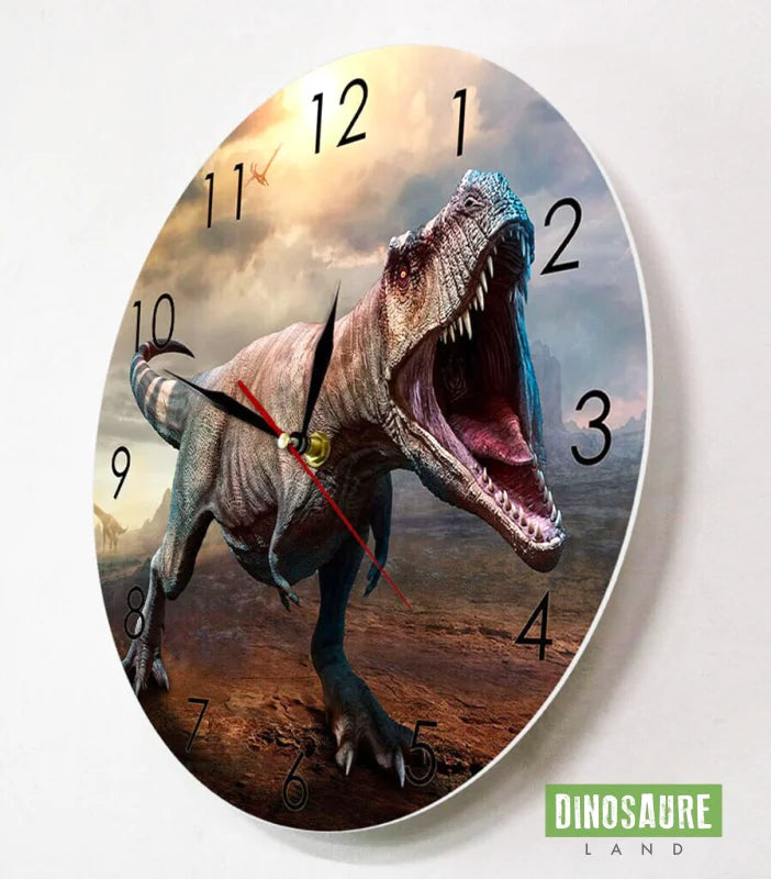 horloge dinosaure tyrannosaure t rex