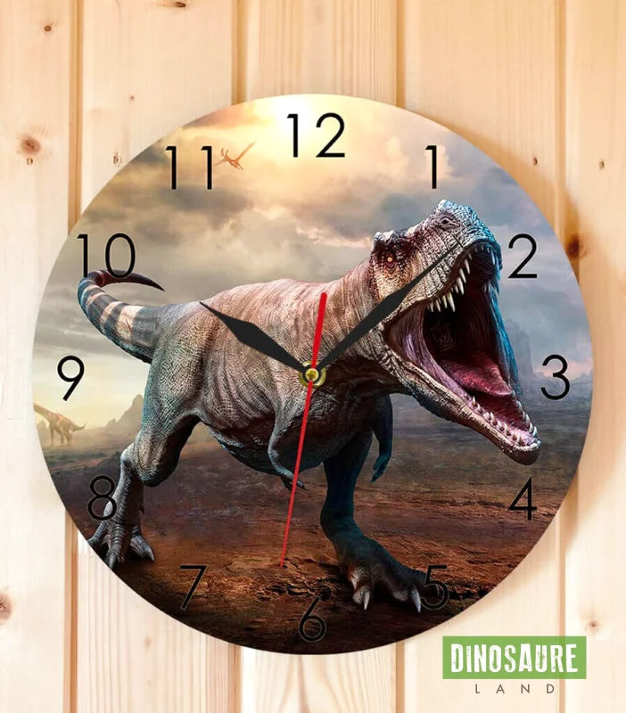 horloge dinosaure tyrannosaure t rex