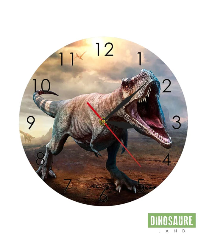 horloge dinosaure tyrannosaure t rex