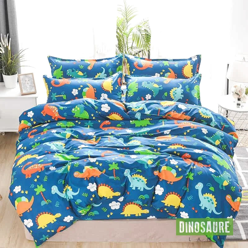 Housse de Couette Dinosaure Basalte