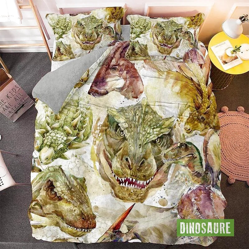 Housse de Couette Dinosaure 220x240