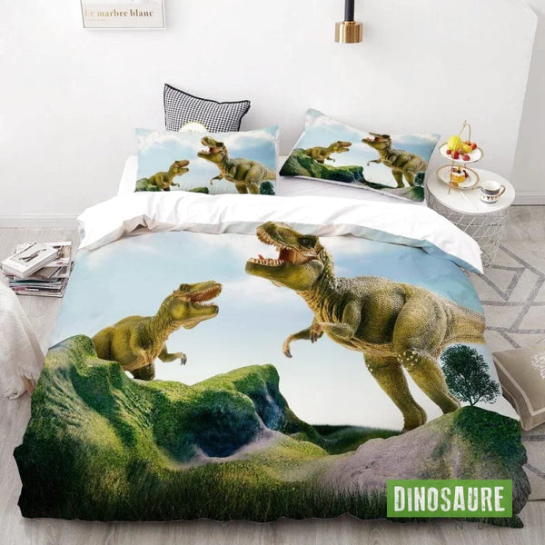 Housse de Couette Dinosaure 3D