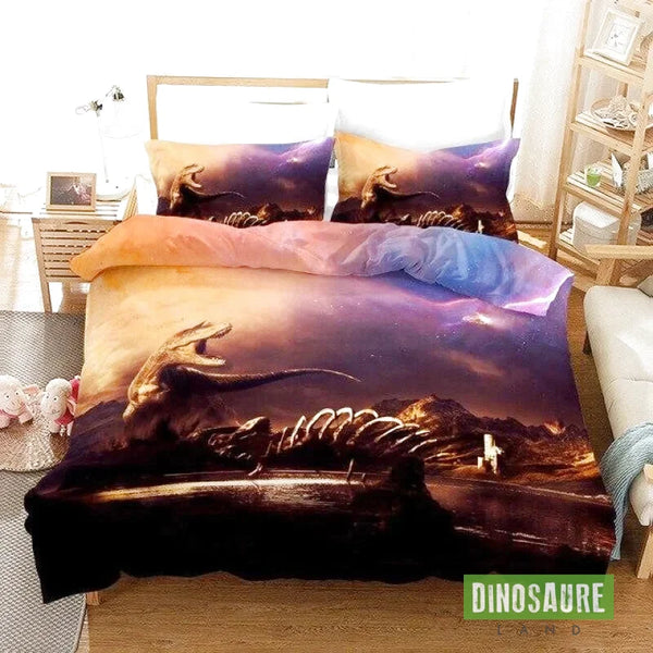 Housse de Couette Dinosaure Cataclysme