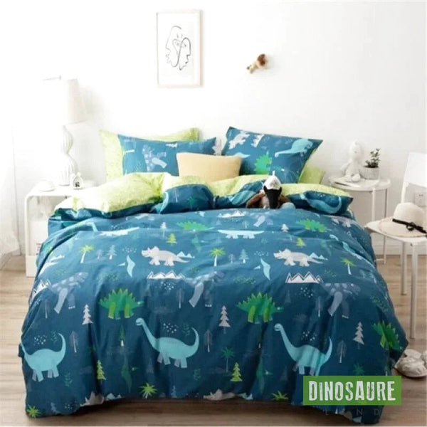 Housse de Couette Dinosaure Coton