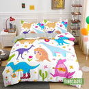 Housse de Couette Dinosaures Deux Personnes