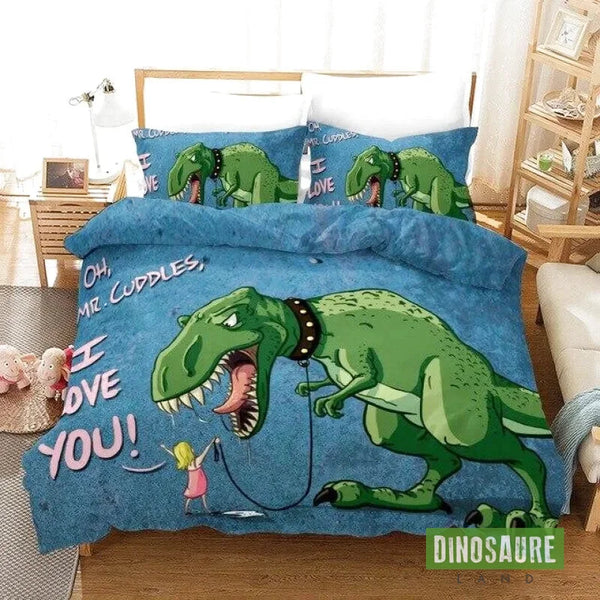 Housse de Couette Dinosaure Domestique