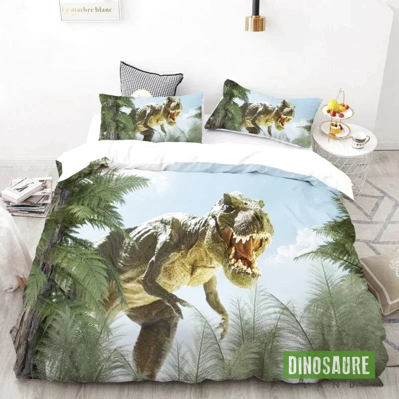 Housse de Couette Dinosaure en Action