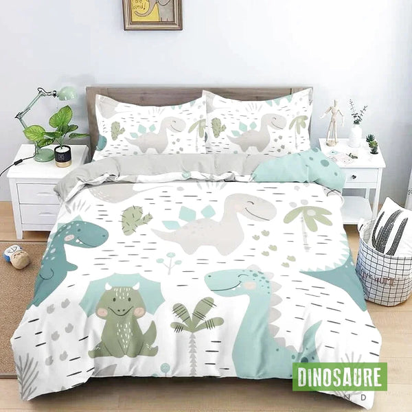 Housse de Couette Dinosaure Enfant