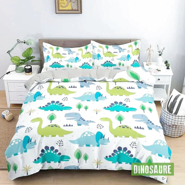 Housse de Couette Dinosaure Enfants