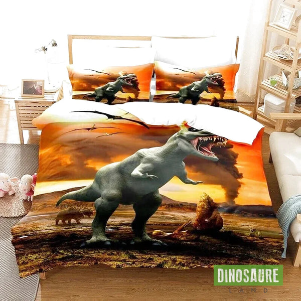 Housse de Couette Dinosaure Extinction