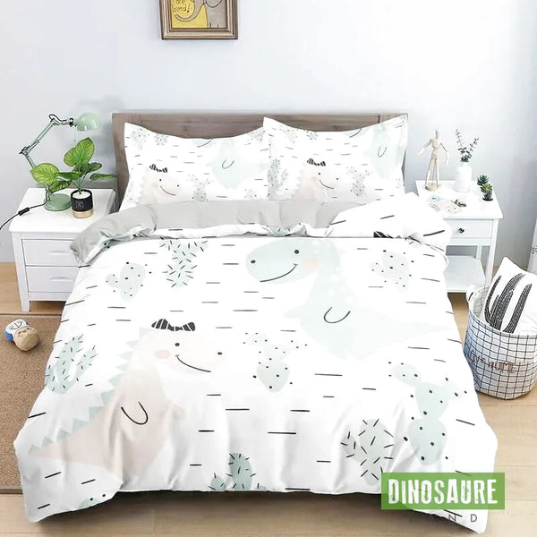 Housse de Couette Dinosaure Fille