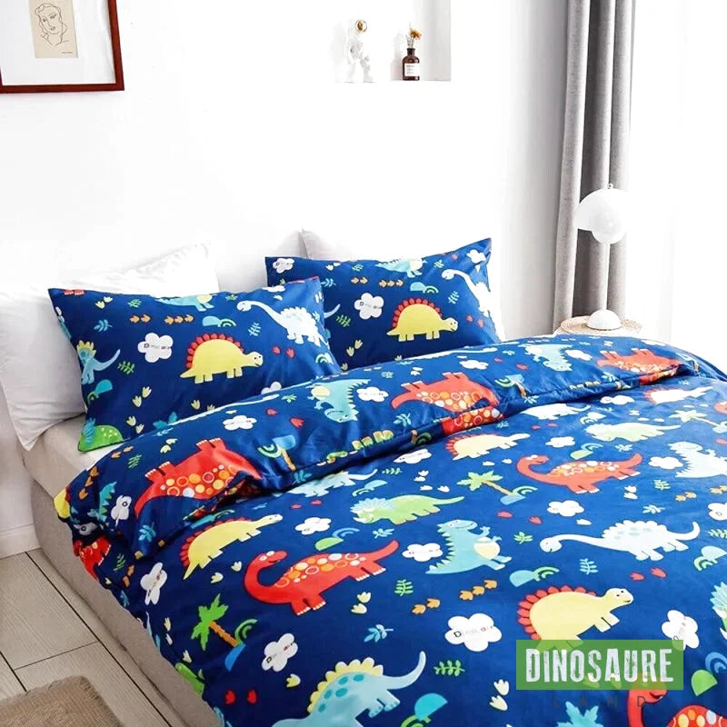 Housse de Couette Dinosaure Heureux