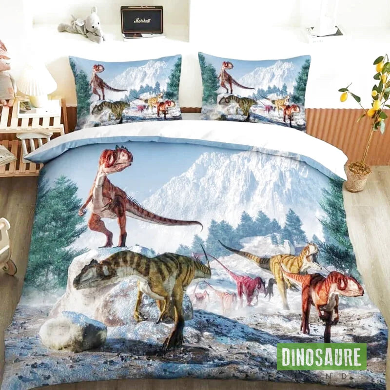 Housse de Couette Dinosaure Lit Enfant