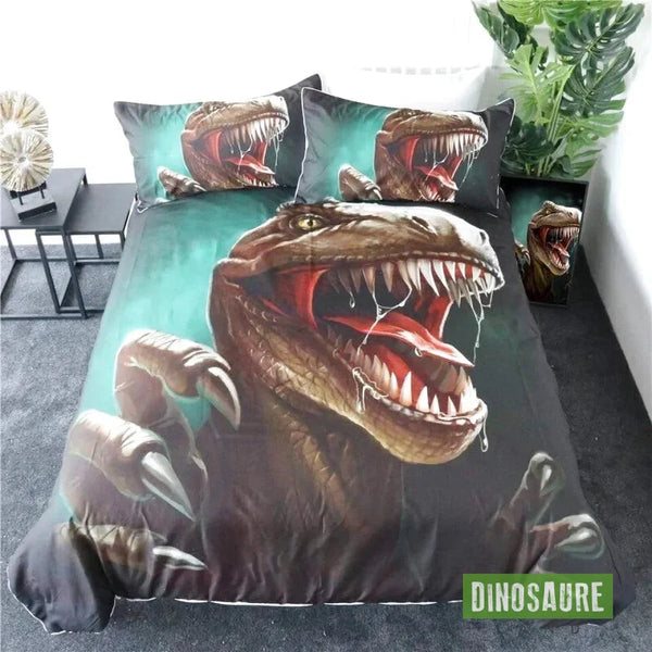 Housse de Couette Dinosaure T. Rex