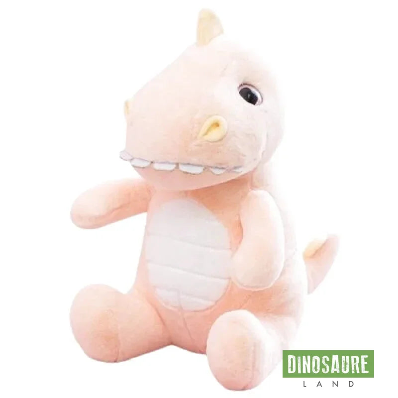 Joli Dinosaure en Peluche Rose