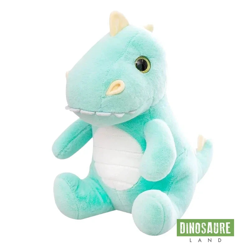 Joli Dinosaure en Peluche Vert