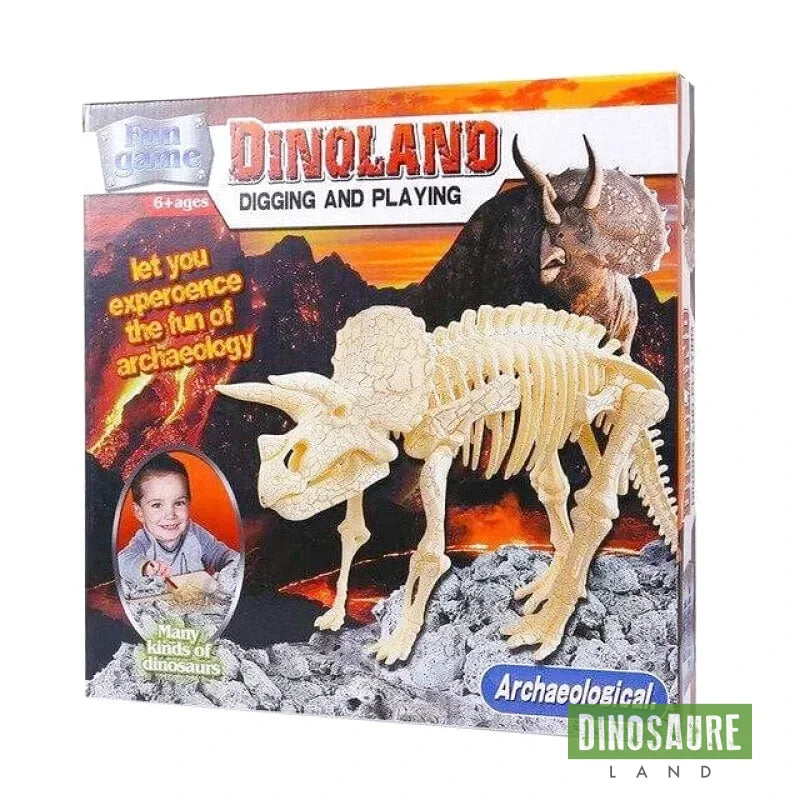 jouet dinosaure pour enfant Tricératops