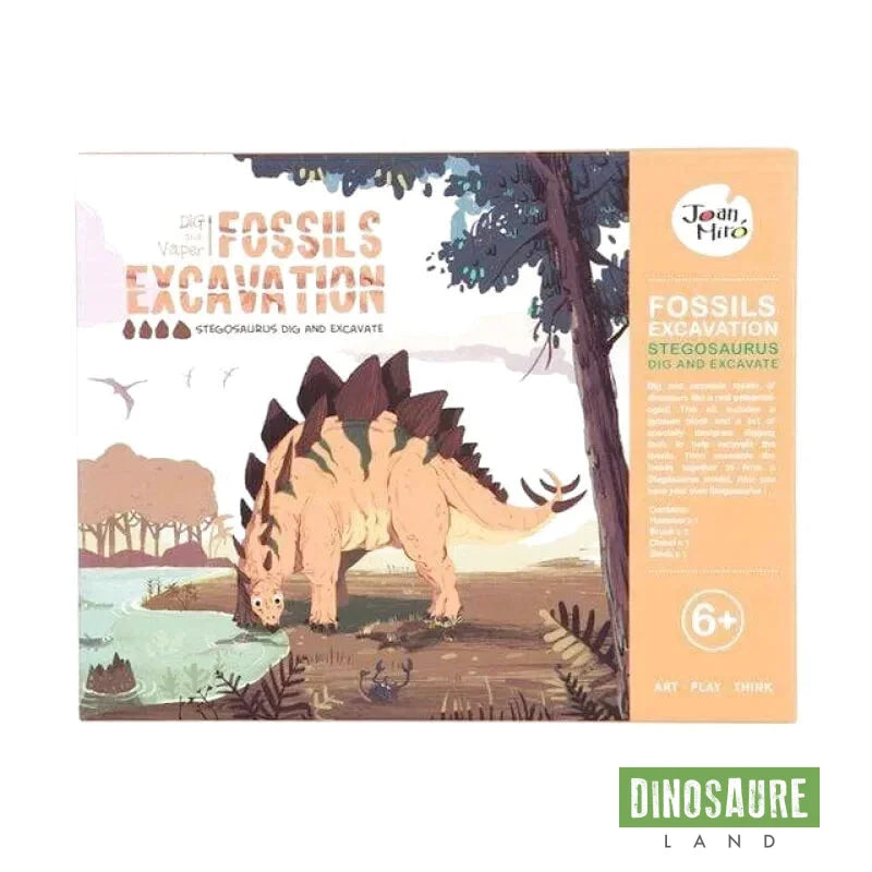 Jouet Fouille Dinosaure Stégosaure - Dino Jurassic