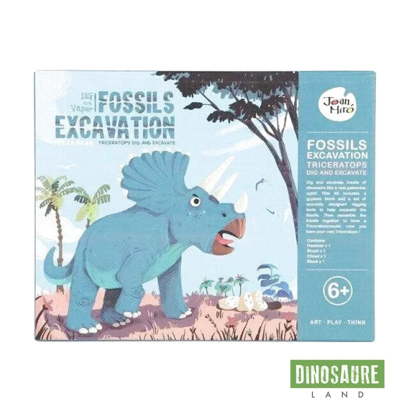 Jouet Fouille Dinosaure Tricératops - Dino Jurassic