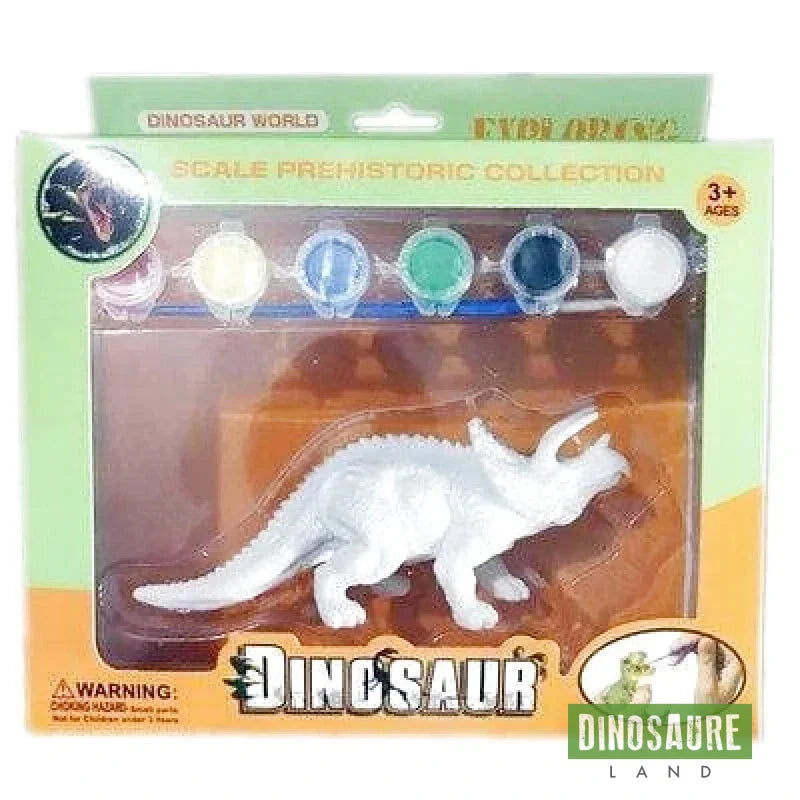 Jouet Décorer un Dinosaure Tricératops