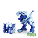 Jouet Dinosaure Cube Transformable Bleu