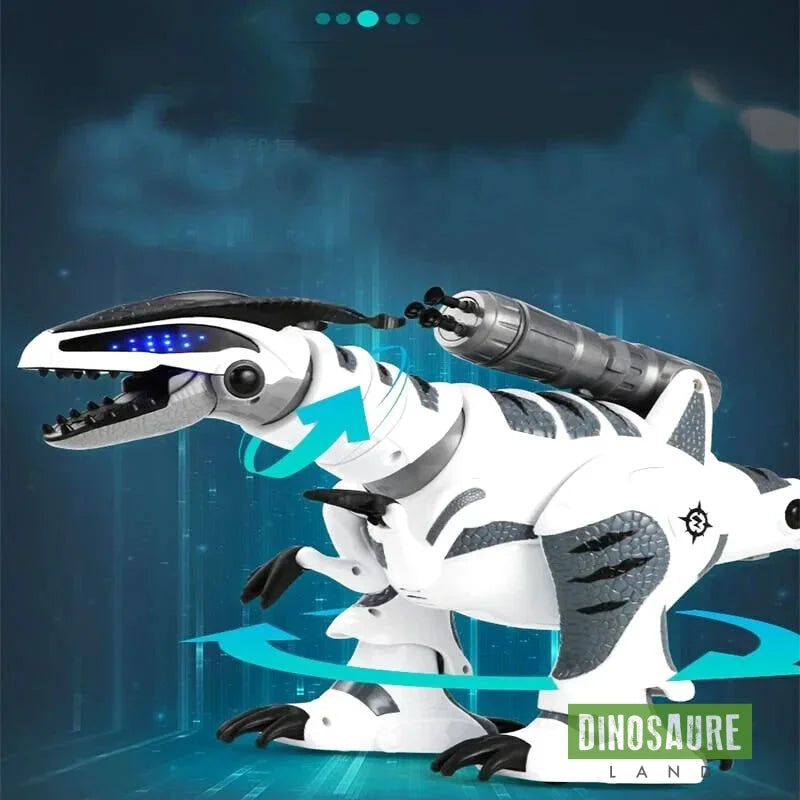 SNADER Dinosaure radiocommandé lumineux jouet dinosaure 2,4 G RC jouet électrique dinosaure avec