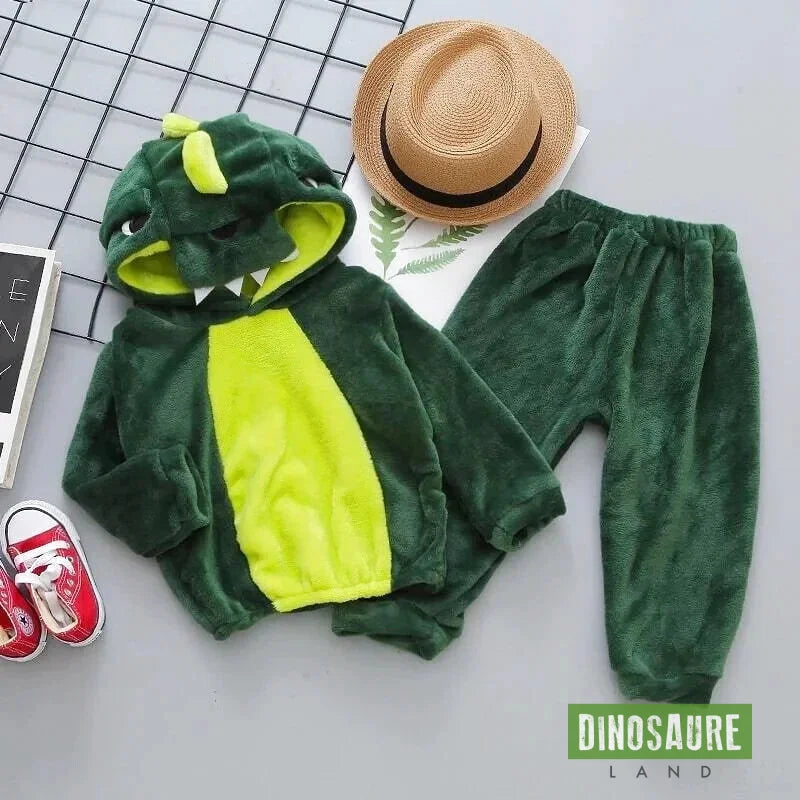 Kigurumi Pyjama Dinosaure Vert