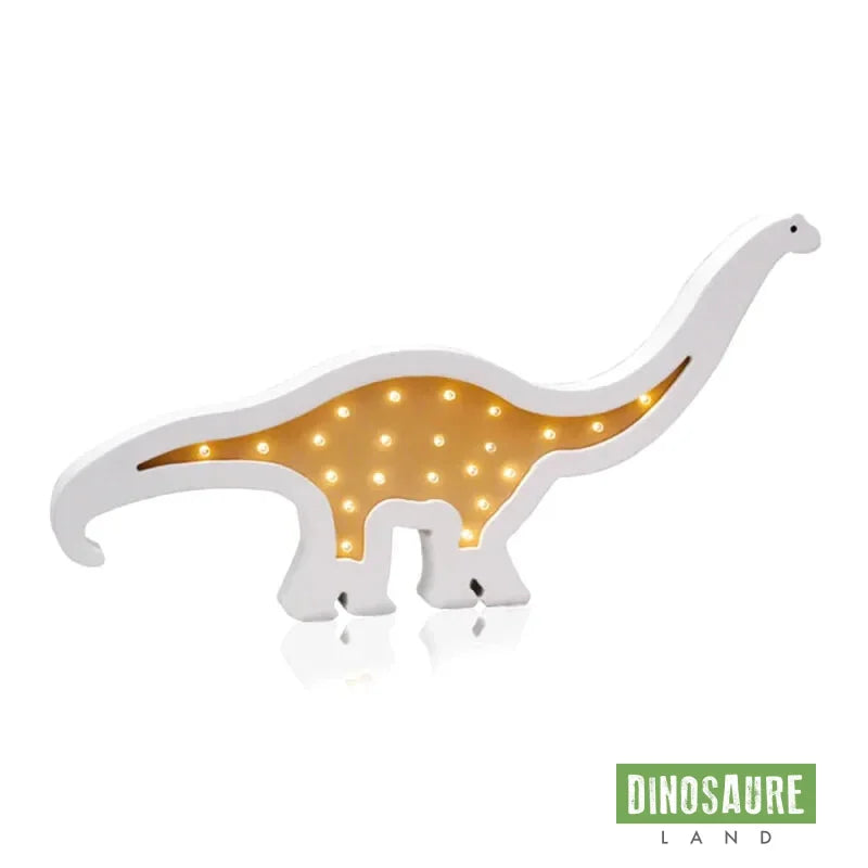 veilleuse lampe dinosaure diplodocus brachiosaure