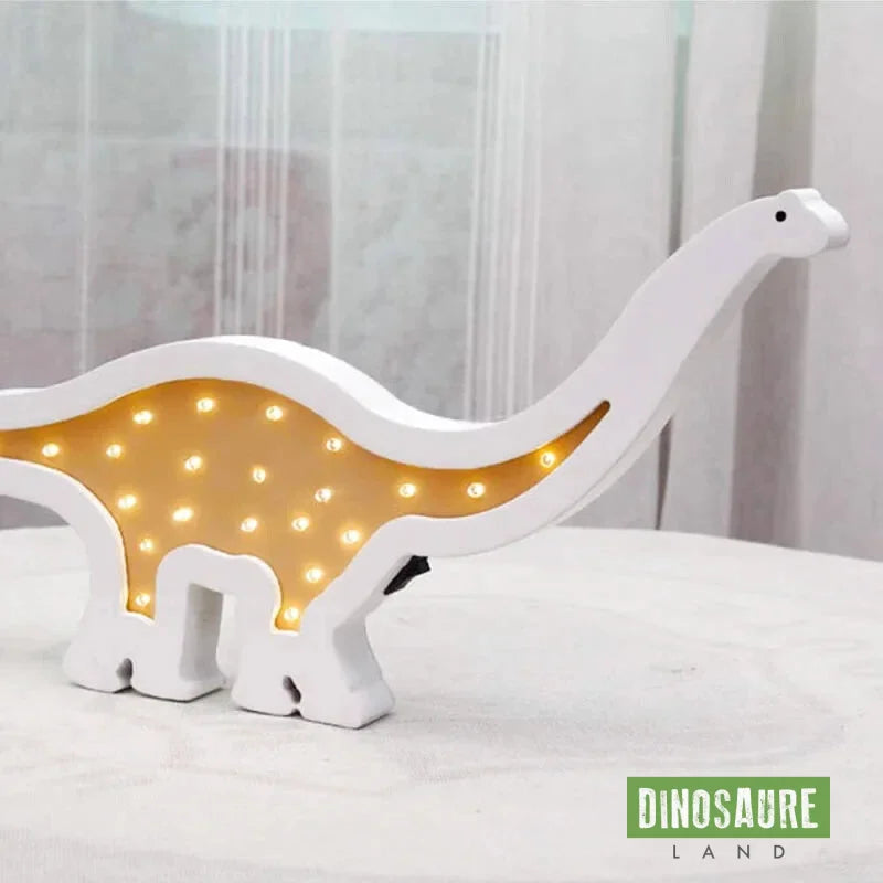 veilleuse lampe dinosaure diplodocus brachiosaure