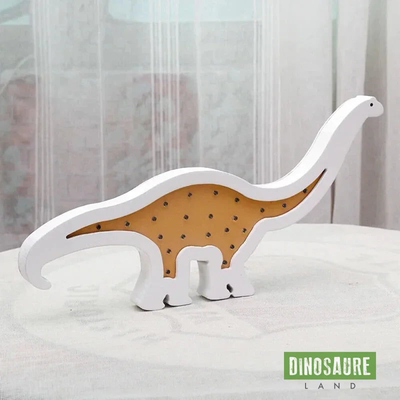 veilleuse lampe dinosaure diplodocus brachiosaure