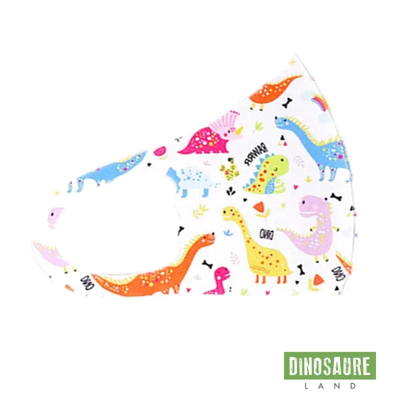 Masque en Tissu Dinosaure
